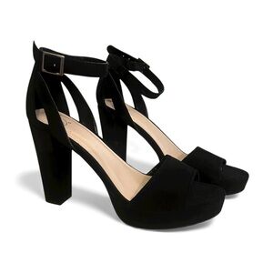 Chic Black Women's Platform Heels